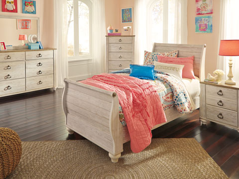 BRADLEY QUEEN STORAGE BEDROOM SET - 7316